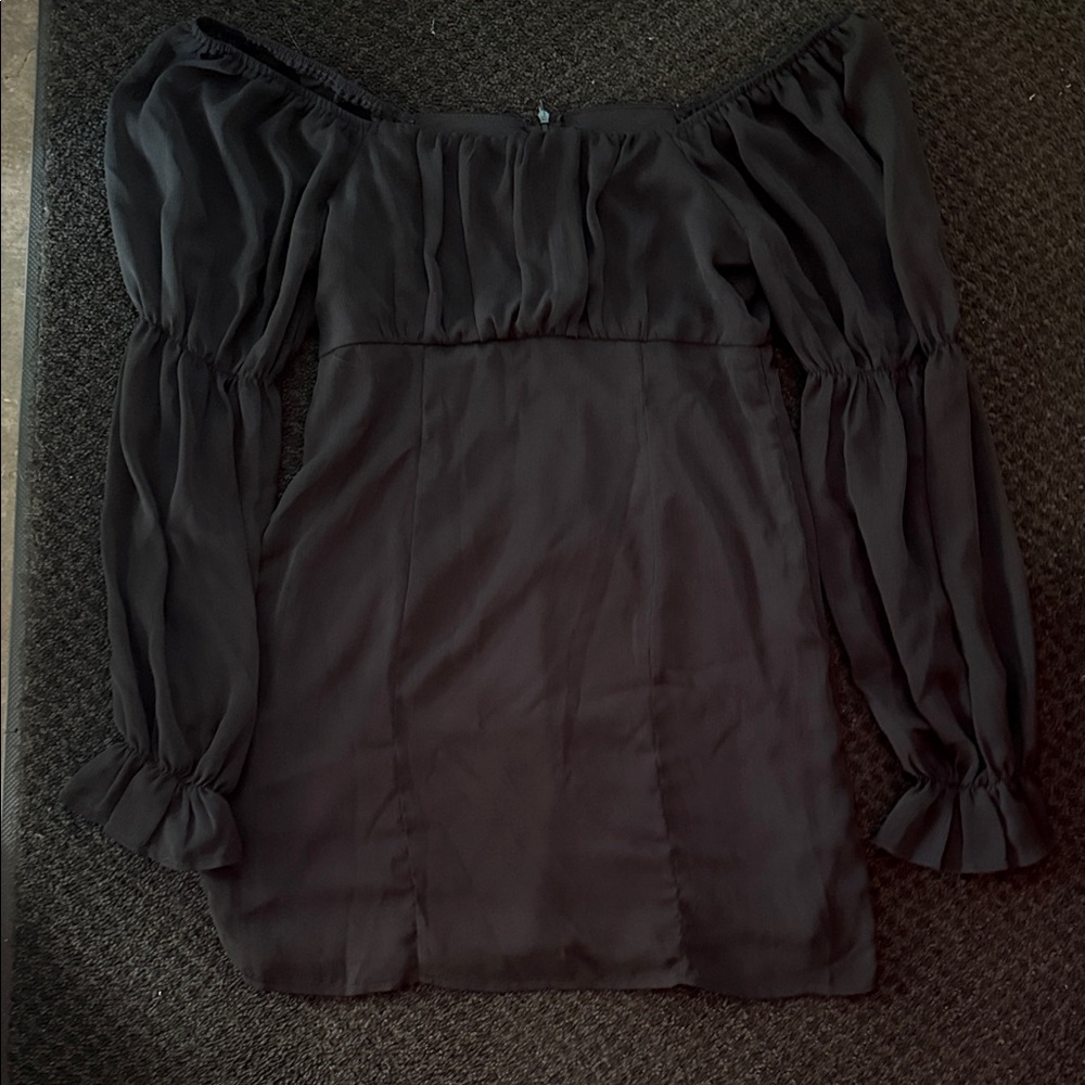 Miami Black Off-Shoulder Blouse